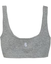 MM6 by Maison Margiela - Bra With Logo - Lyst
