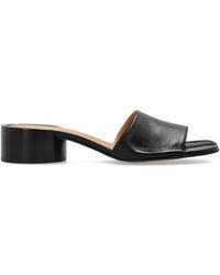 Maison Margiela - Heeled Mules With "Tabi" Cut-Out - Lyst