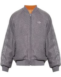 adidas Originals - Reversible Bomber Jacket - Lyst