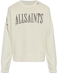 AllSaints - Sweater 'Crossed' - Lyst