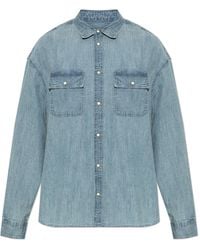 AllSaints - Denim Shirt 'Gribbs' - Lyst