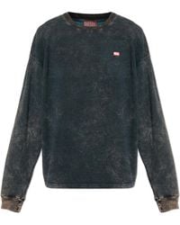 DIESEL - T-Shirt 'T-Boxt-Ls-T3' - Lyst