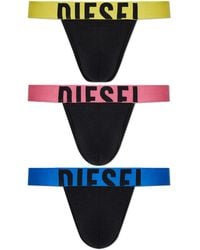 DIESEL - Three-Pack Jockstrap 'Fritz-D-Pop' - Lyst