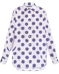 Moschino - Polka Dot Patterned Shirt - Lyst