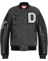 DIESEL - "L-Arry" Bomber Jacket - Lyst
