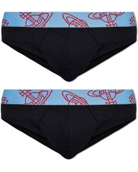 Vivienne Westwood - Two-Pack Of Briefs With Logo - Lyst