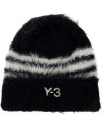 Y-3 - Logo Beanie - Lyst