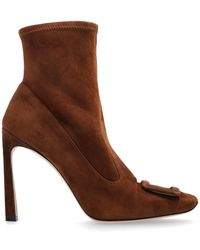 Roger Vivier - Heeled Ankle Boots 'Trompette' - Lyst