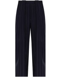 Stella McCartney - Trousers With Striped Pattern - Lyst