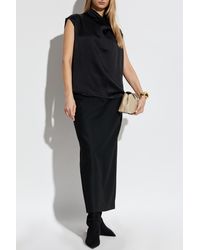 TOTEME - Skirt With Wool Finish, - Lyst