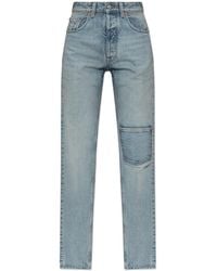 MM6 by Maison Margiela - Jeans With A Pocket On The Leg - Lyst
