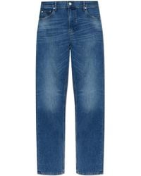 FRAME - Jeans With Tapered Legs - Lyst