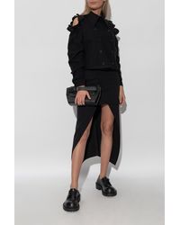 Comme des Garçons - Double-Breasted Wool Jacket With Slits - Lyst