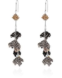 Isabel Marant - Earrings With Crystals - Lyst