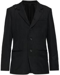 Yohji Yamamoto - Wool Blazer With Single Vent - Lyst