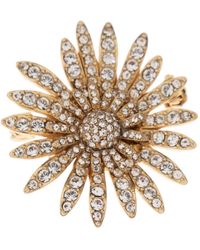 Dolce & Gabbana - Crystal-Embellished Brooch - Lyst