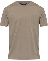 Tom Ford - Round Neck T-Shirt - Lyst