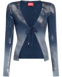 DIESEL - 'M-Isolde' Cardigan - Lyst