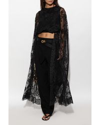 Zimmermann - Lace Top With Asymmetric Cut - Lyst