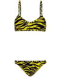 The Attico - Two-Piece Swimsuit From The "Il Primo Bagno" Collection - Lyst