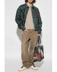 Acne Studios - Wool Sweater With Logo - Lyst