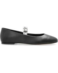 Casadei - Leather Ballet Flats - Lyst