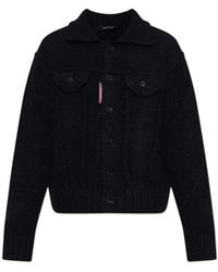 DSquared² - Cardigan With Pockets - Lyst