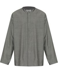 Studio Nicholson - Wool Shirt 'Karst' - Lyst