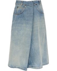 Maison Margiela - Denim Skirt - Lyst