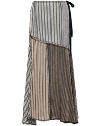 Maison Margiela - Skirt With Raw Hem - Lyst