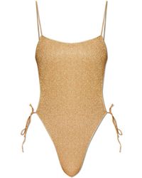 Oséree - One-Piece Swimsuit With Lurex Thread - Lyst