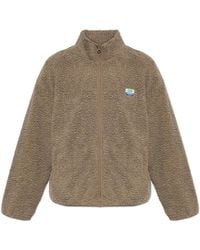 American Vintage - Fleece Sweatshirt With Stand-Up Collar - Lyst