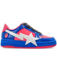 A Bathing Ape - Sports Shoes With Logo - Lyst