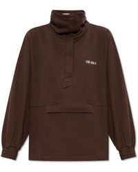 The Attico - Sweatshirt With Logo - Lyst