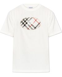 Burberry - T-Shirt 'Ryan' - Lyst