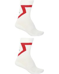 Nike Logo-printed Socks 2-pack - White