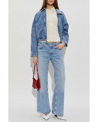 Agolde - 'Dixon Cocoon' Denim Jacket - Lyst