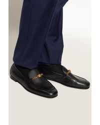 Versace - Leather Shoes Type 'Loafers' - Lyst