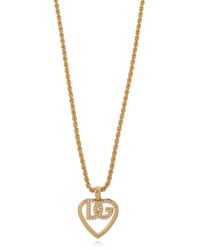 Dolce & Gabbana - Necklace With Pendant - Lyst