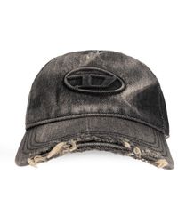 DIESEL - Cap With Visor 'C-Seymon- - Lyst