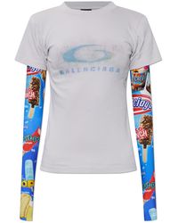 Balenciaga - Long Sleeve T-Shirt - Lyst