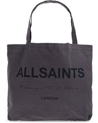 AllSaints - Shopper Bag 'Future' Type - Lyst