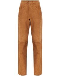 Haikure - Suede Trousers "Korea" - Lyst