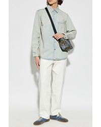 Samsøe & Samsøe - "Sadamon" Denim Shirt - Lyst