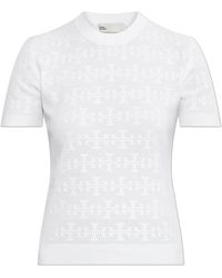 Tory Burch - Top With A Round Neckline - Lyst