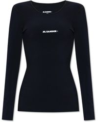 Jil Sander - + T-shirt With Long Sleeves, - Lyst
