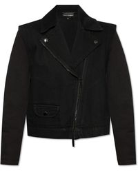 Emporio Armani - Jacket With Detachable Sleeves, - Lyst