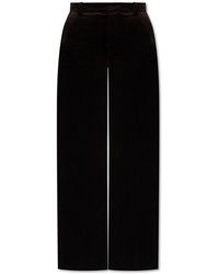 Zadig & Voltaire - Velour Trousers 'Panol' - Lyst