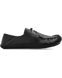 Loewe - 'Rambla' Leather Shoes - Lyst