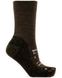 Satisfy - Logo Socks - Lyst